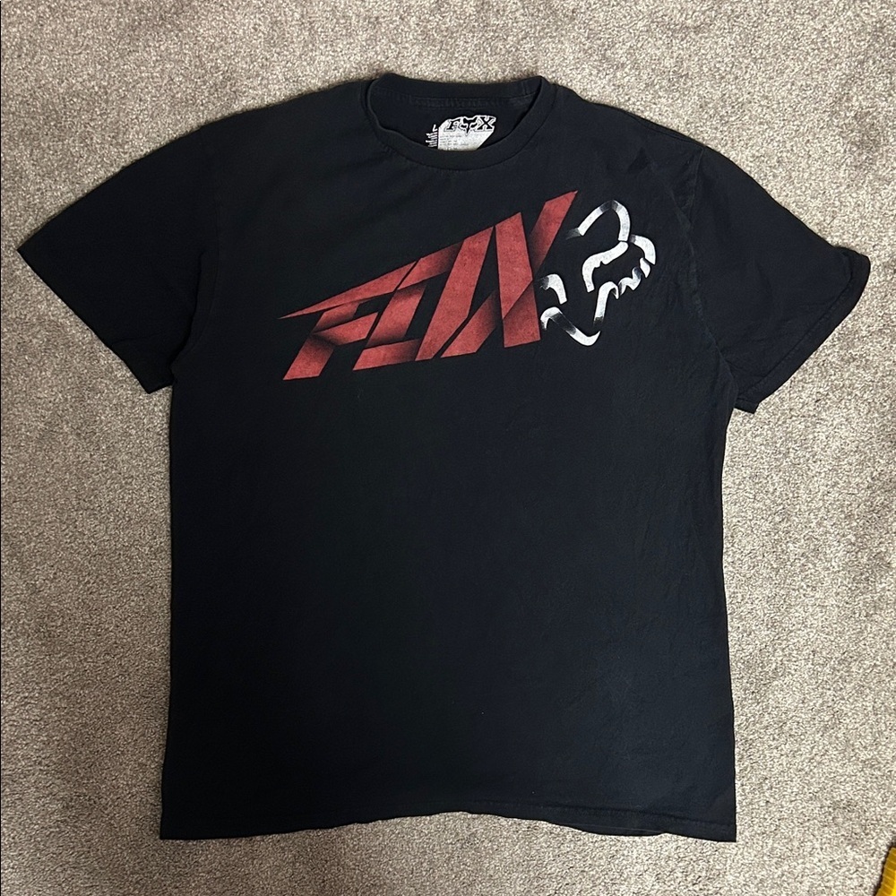 Vintage Fox Racing Black Shirt